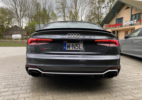 Audi RS5 cena 227999 przebieg: 96800, rok produkcji 2018 z Choszczno małe 781